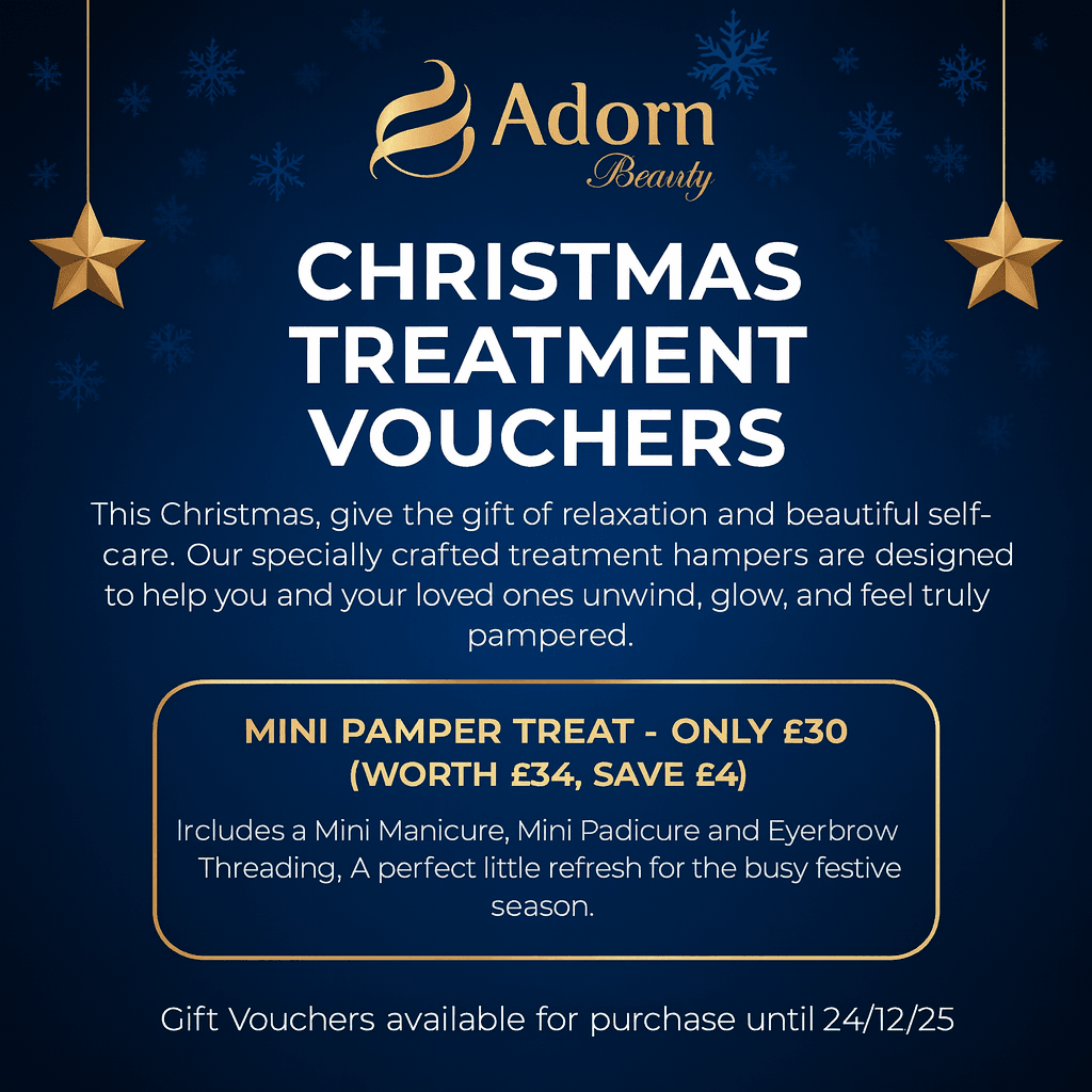Mini Pamper Treat Christmas Offer – Only £30 at Adorn Beauty Harlequin Watford (Atria Watford)